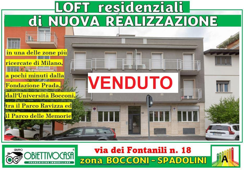 BOCCONI / SPADOLINI, LOFT RESIDENZIALE di NUOVA REALIZZAZIONE
